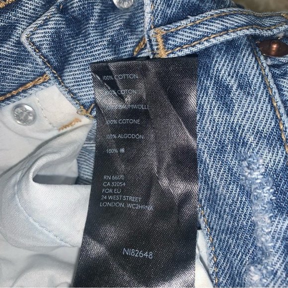 BDG Urban Outfitters Straight Leg  Jeans Women's Size 25‎ High-Rise Vintage Wash - Picture 11 of 12